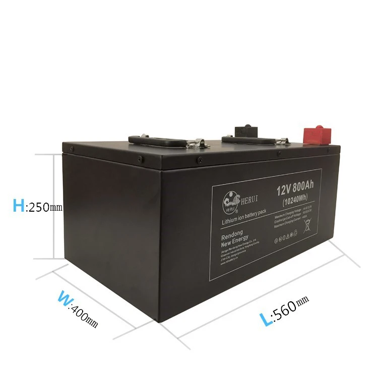 

Professional Rechargeable ABS Plastic 12v 800ah LiFePO4 Battery Pack for Car