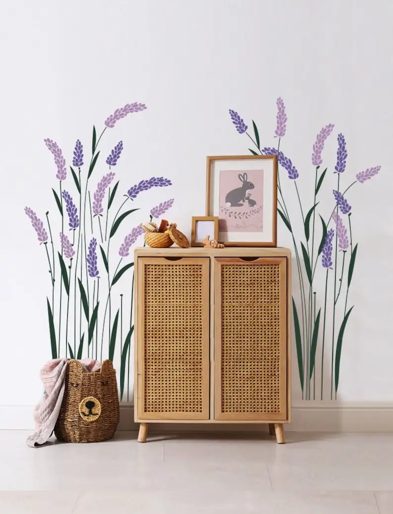 

Lavender Wall Decal - Nursery Decor