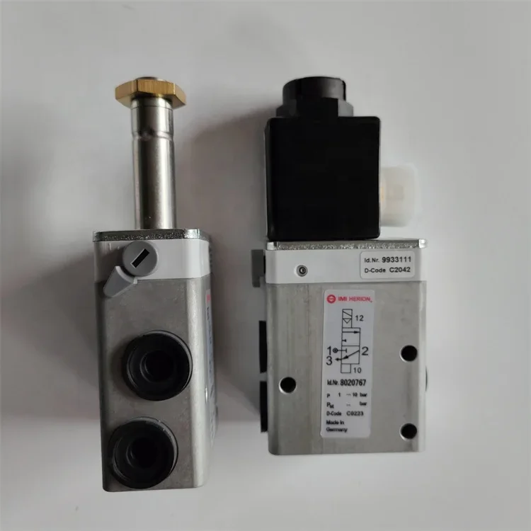 Встраиваемые непрямые электромагнитные катушечные клапаны 8020767 цилиндр herions norgren