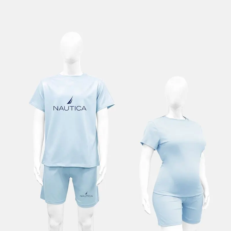 Новый комплект домашней одежды для женщин от NAUTICA, комплект для сна, модные пижамы, которые можно носить на улице, футболка и шорты. (art.: 3920dc73302d6) - 3920dc73302d6