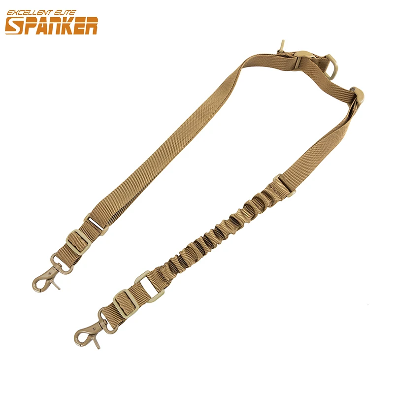 Тактический одноточечный веревочный ремень плечевой уличный регулируемый