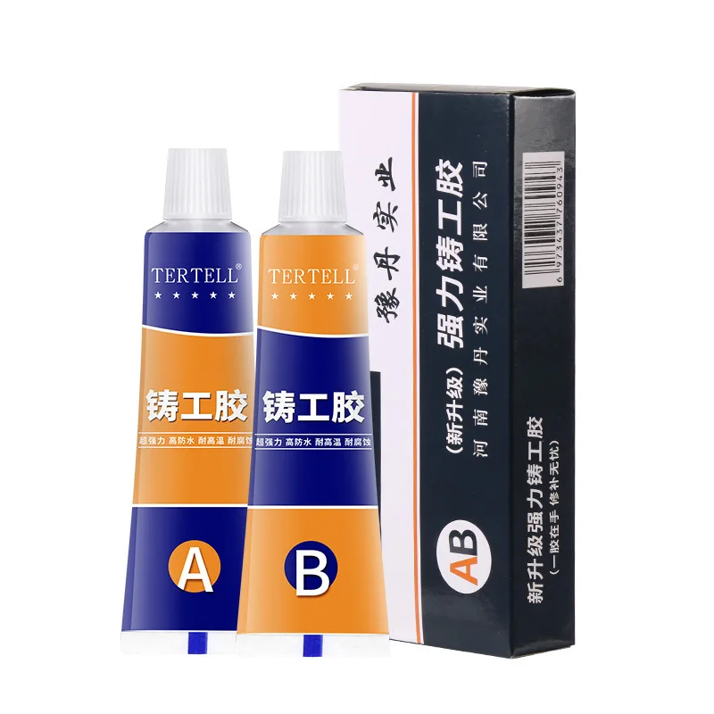 70/40/10g Industrial Repair Paste Glue Heat Resistance Cold Weld Metal Repair Paste A&B Adhesive Gel Casting Agent Tools