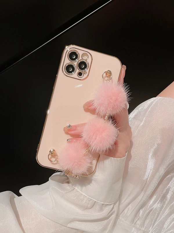 Роскошный мягкий силиконовый чехол с жемчужинами и бриллиантами для iphone 13 12 11 7 8