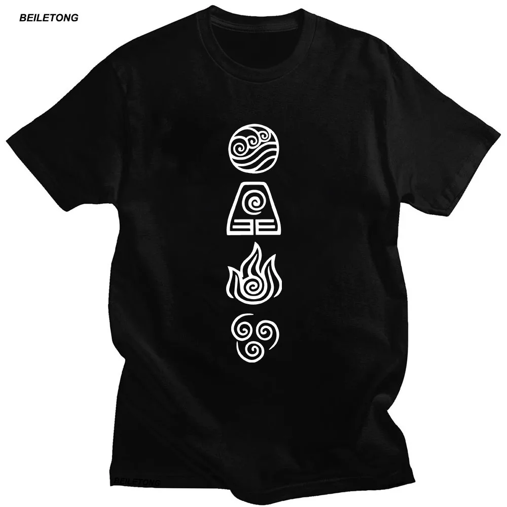 

Avatar The Last Airbender T-shirts Streetwear Women Tunic Tops Anime Shirt 100% Cotton Loose Oversized Aesthetic Tshirt Grunge
