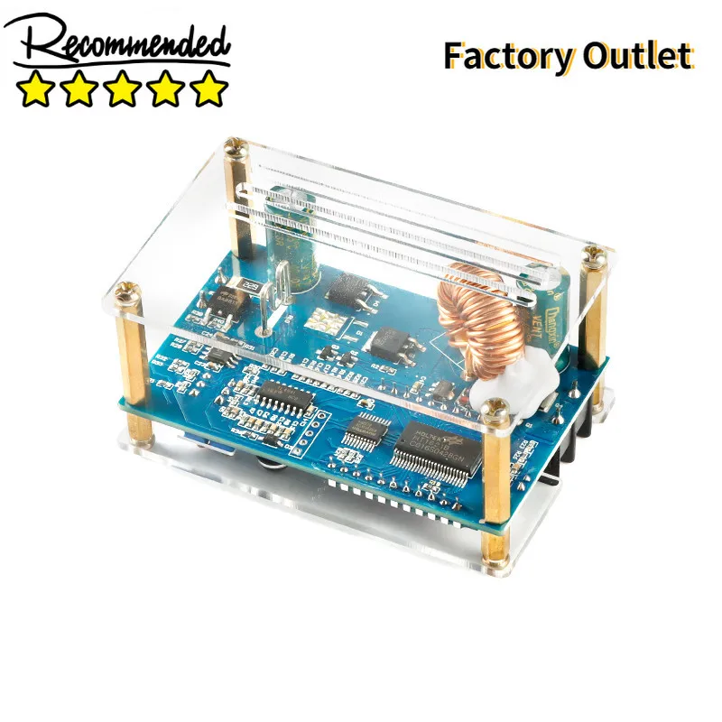 DC-DC 9-45V to 10-50V 5A Step Up Повышающий Модуль источника питания Регулируемый адаптер CV CC