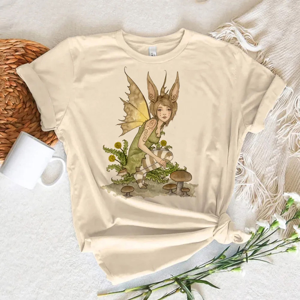 Футболка Goblincore женская в стиле Харадзюку японская одежда с графическим принтом