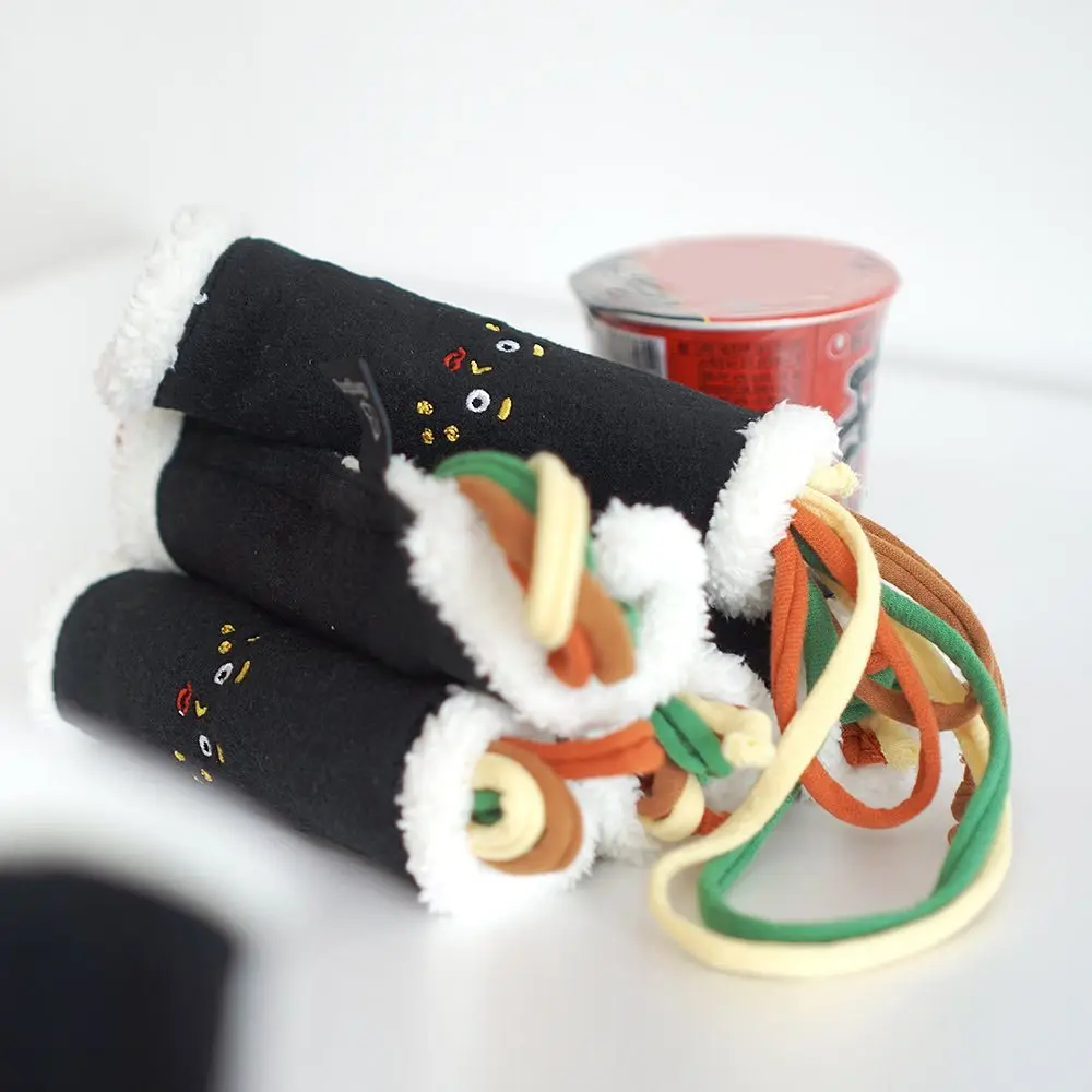 

Ins Korean Seaweed Rice Tibetan Food Cute Sniffing Soothing Sound Paper Dog Toys Tibetan Food Toys Bites And Sounds Dog Toy