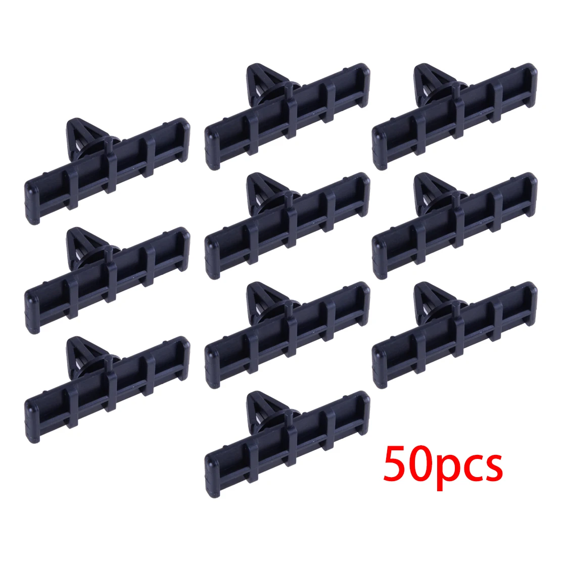 

50 шт./компл. Автомобильная перекидная панель заземление эффекты формование клипса фиксатор черный пластик F4ZZ6310182A подходит для Ford Mustang 1995-On