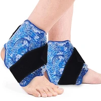 reusable ankle brace ice pack foot cooling aid sports injuries pain relief ankle support hot cold therapy relaxing gel pack