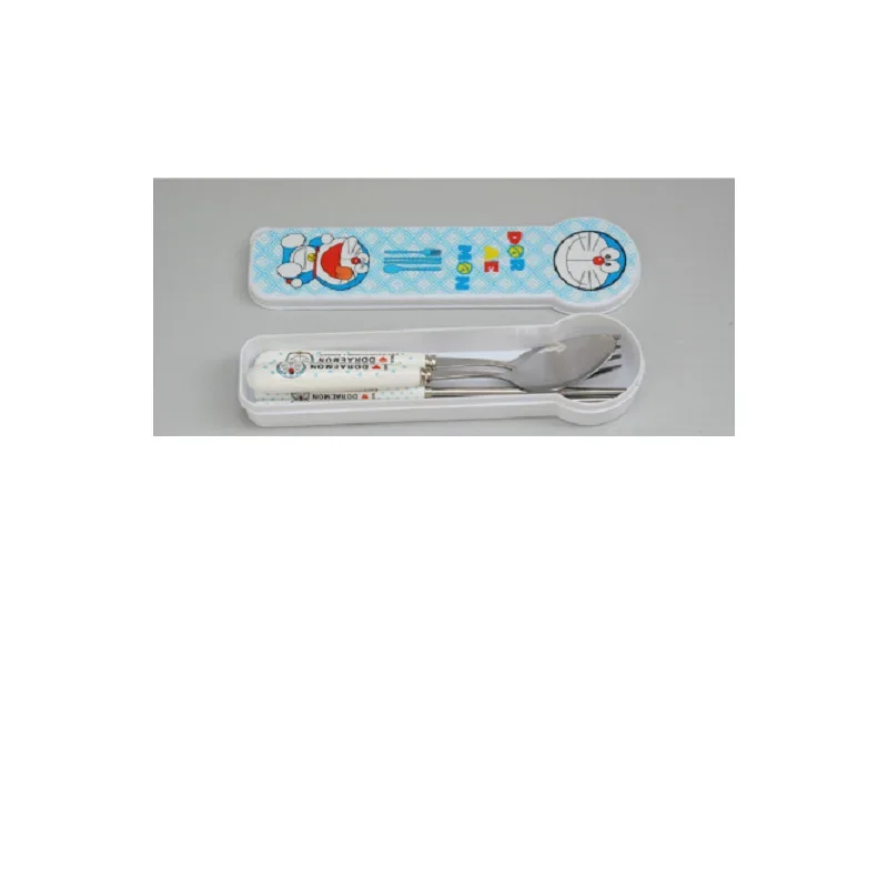 Новинка детская посуда Doraemon милые детские палочки набор ложек Мультяшные