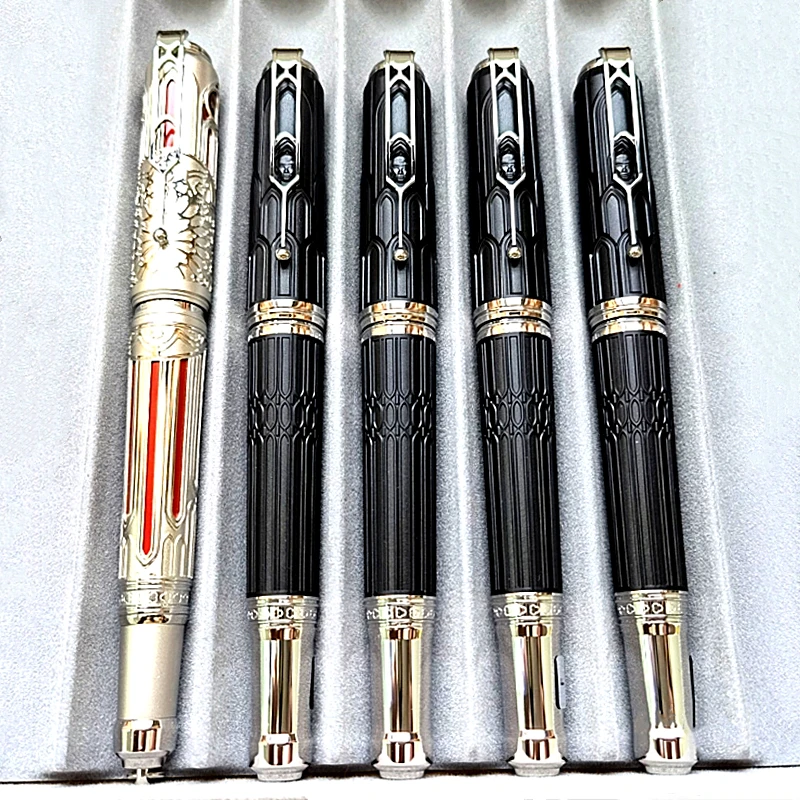 

Новинка, писатели ограниченного выпуска, ручки Victor Hugo с роликовым шариком, гелевые ручки с статуей собора, канцелярские принадлежности для ...