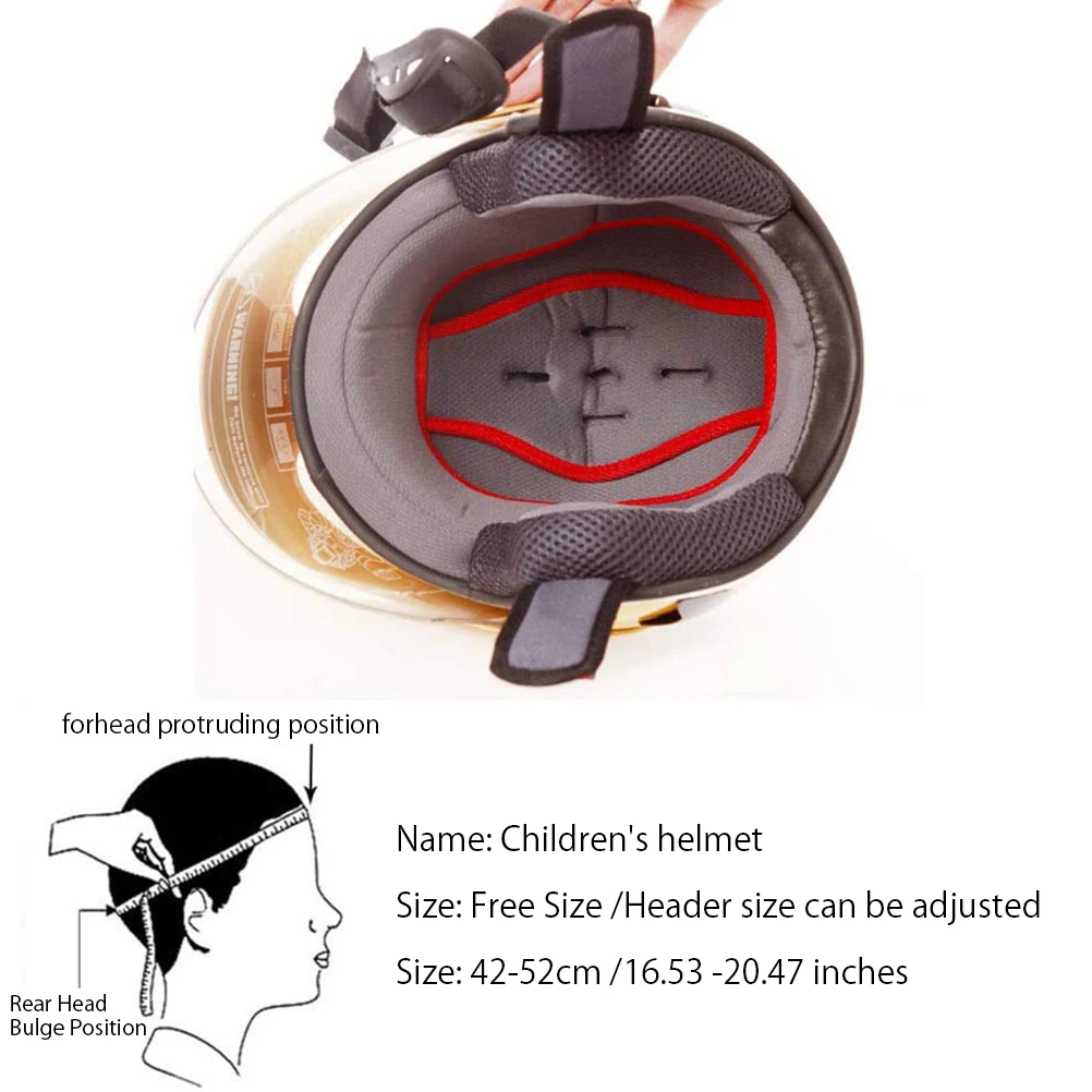 Детский велосипедный шлем мотоциклетный Защитный для От 2 до 8 лет Дети