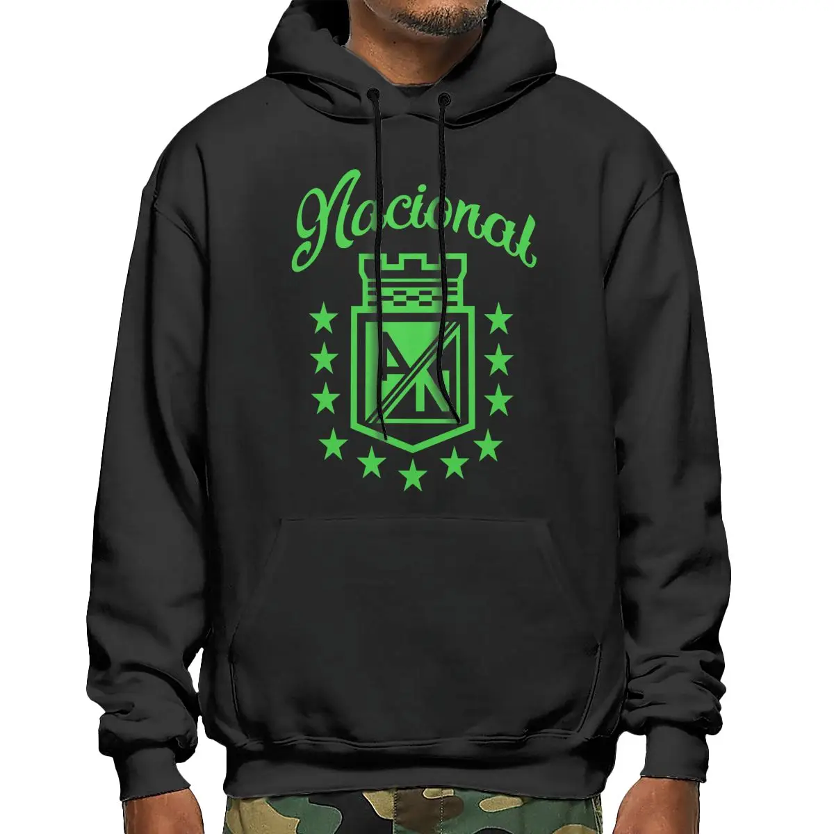 

Atletico Nacional Colombia Medellin Futbol Soccer Hoodies Anime Oversized Hoodie Hoody Hoodies Men Sweat Oversize