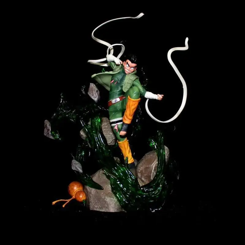 

Anime Figure Naruto Figure Shippuden 739 Rock Lee Figures Eight Gates 1/7 PVC Model Toys Statue Desktop Ornament Present