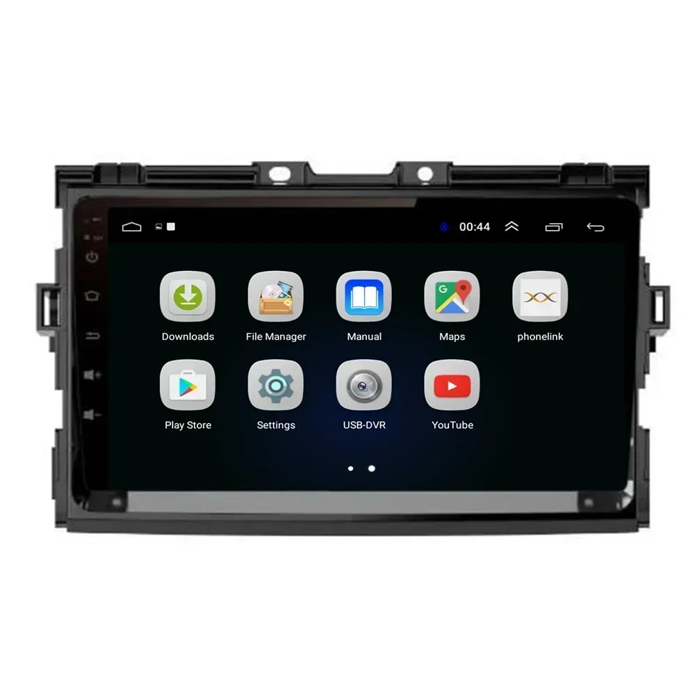 2 Din Android 13 Car Stereo Radio DVD GPS Multimedia Video Player 5G WiFi DSP Carplay For Toyotal PREVIA Estima Tarago Canarado