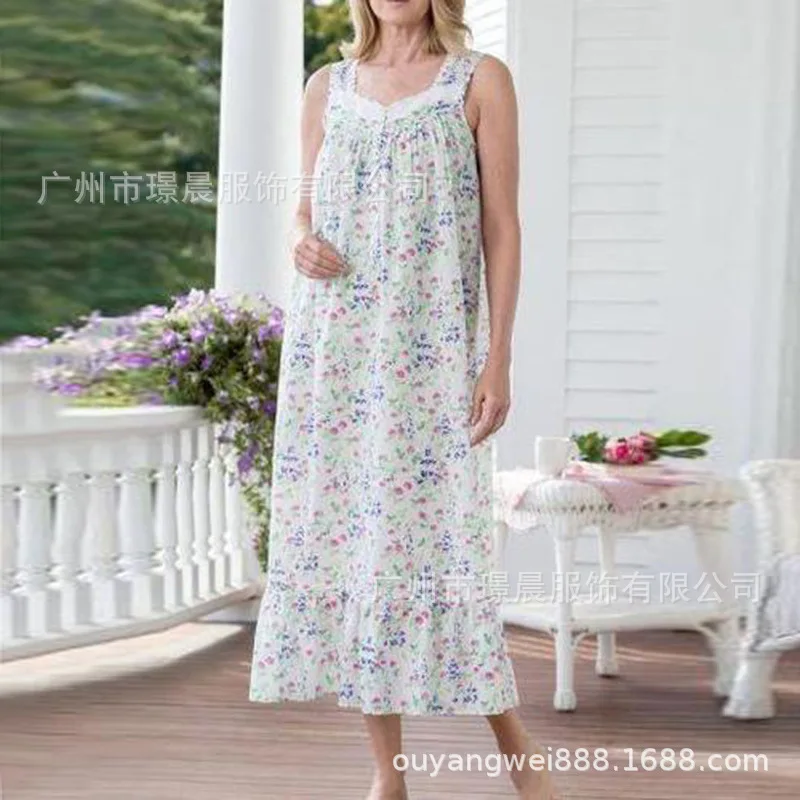 

Elegant Dresses Plus Sizes 2023 New Women's Fashion Casual Sleeveless Dress Lace Printed Dress
