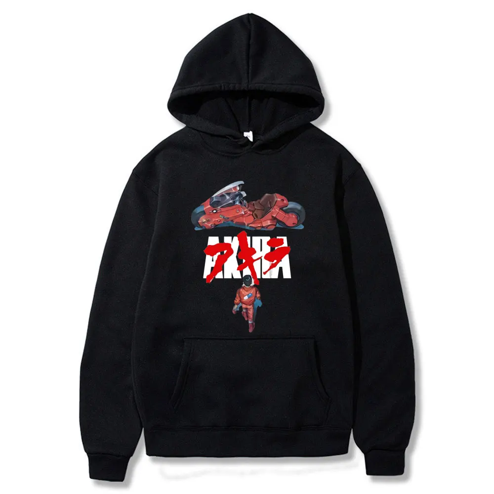 

90s Japanese Anime Akira Synthwave Hoodie Sweatshirt Spring Autumn Men Fashion Hoodies Man Hipster Loose Fitness Style Hoody