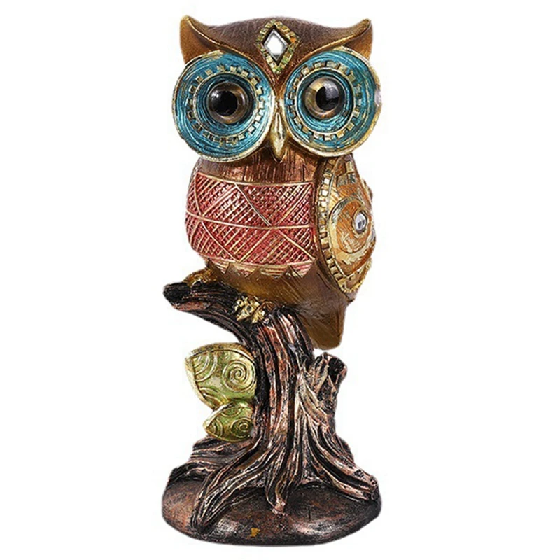 

Американская пасторальная винтажная Статуэтка из смолы в виде совы
