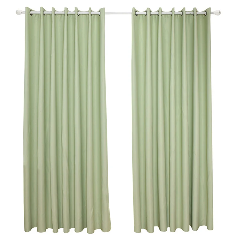 

Blackout Curtain Window Treatment Thermal Insulated Solid Grommet Drapes for Living Room Home Accessories Blackout Curtain Drape