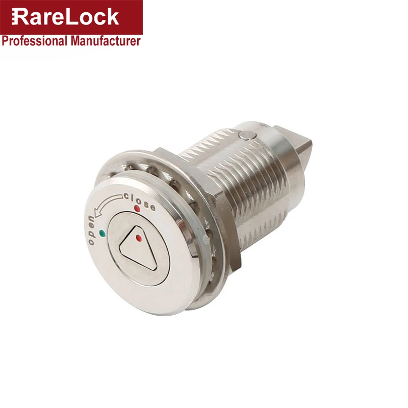 

304 Stainless Steel Forced Round Head Waterproof Left and Right Opening Compression Automatic Equipment Lock MA054 Rarelock G