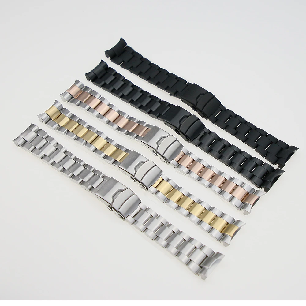 

Серебряный браслет для часов SKX007 из нержавеющей стали 316L