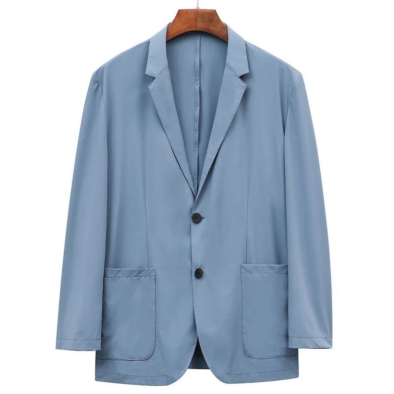 

E1639-Men's casual spring and autumn suit, men's loose coat