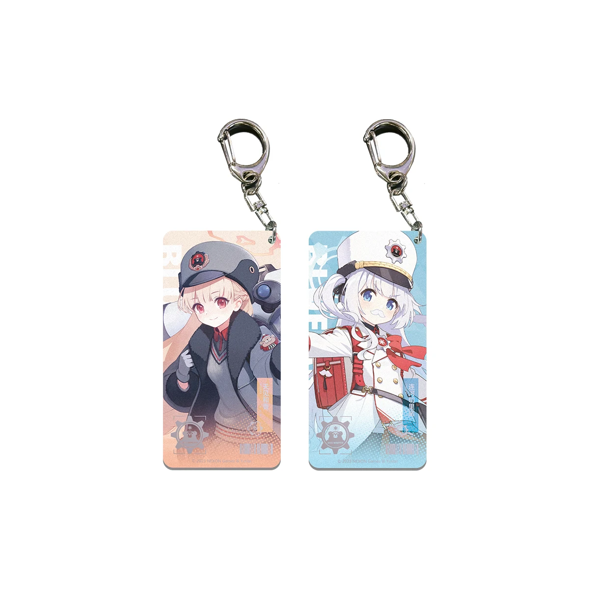 Предпродажа Аниме игра синий архив рабочий помощник брелок Подвеска Косплей