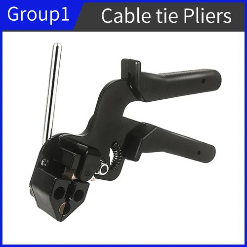 Кабельная Стяжка из нержавеющей стали многоцелевой блокировочный Металлический хомут автоматический Натяжной хомут для кабеля плоскогубцы Набор инструментов инструмент для крепления