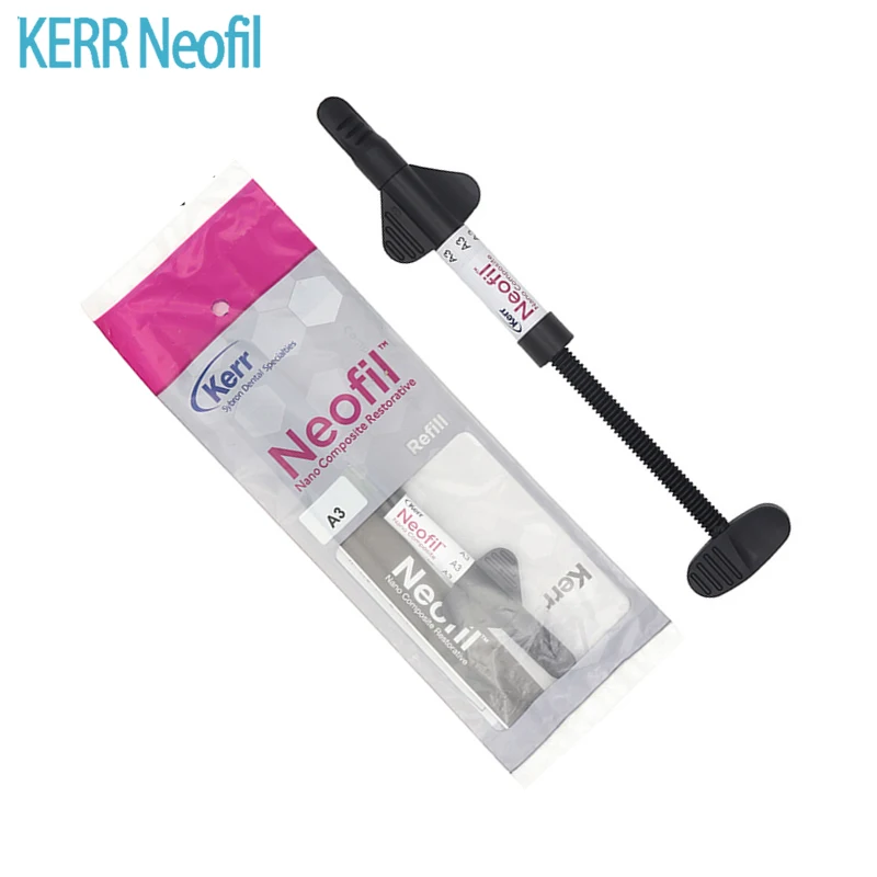 

1Pack Dental Filling Composite Resin Kerr Neofil Light Cure Composite 4g/Syringe A1 A2 A3 A3.5 Shade Dentistry Materials Supply