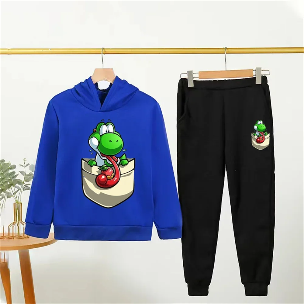 Костюм Uper Marios Bros С Капюшоном Для Мальчиков И Девочек