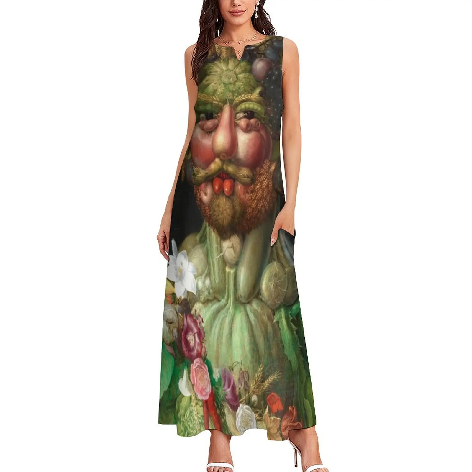 Rudolf II as Vertumnus by Giuseppe Arcimboldo 1521 длинное платье длинные платья с вуалью