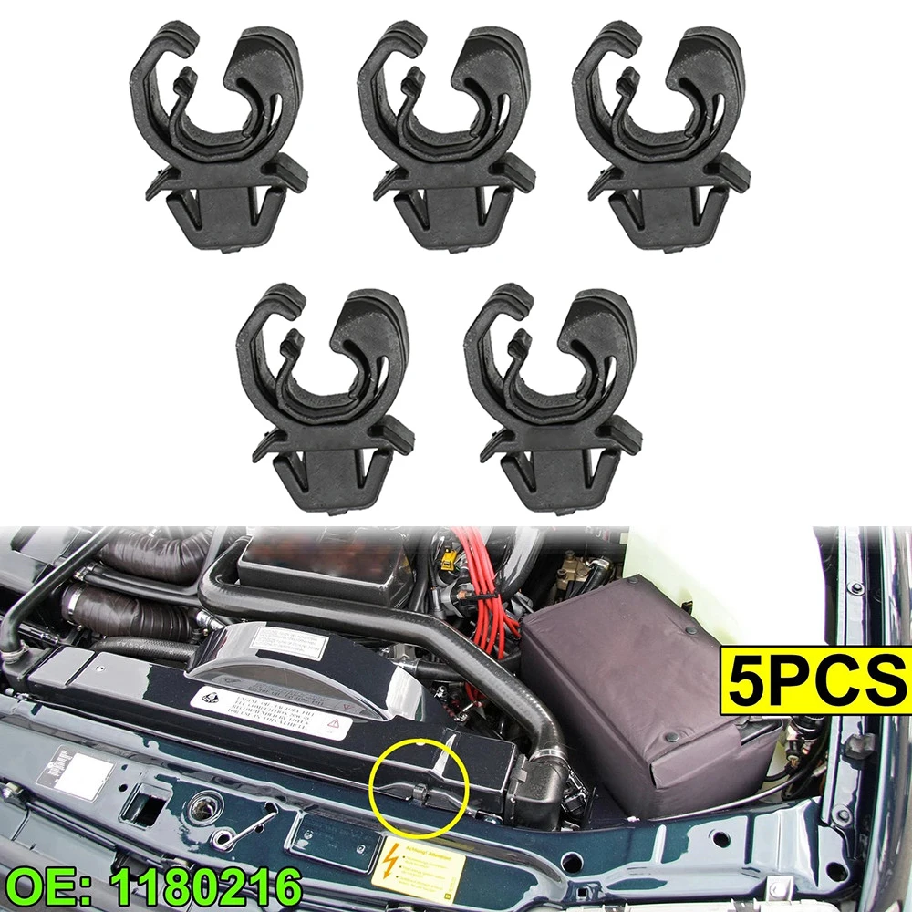 

5Pcs For Opel Vauxhall Vectra Zafira Omega Meriva Tigra Retainer Car Hood Bonnet Rod Support Prop Clip Stay Clamp Holder 1180216