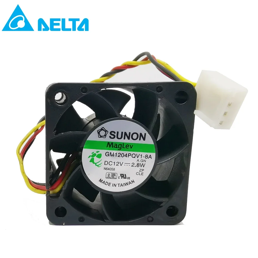 Для Sunon GM1204PQV1-8A DC12V 2 8 W 4CM 4028 40*40*28MM 3-линейный 1U 2U серверный вентилятор 9200rpm 14CFM