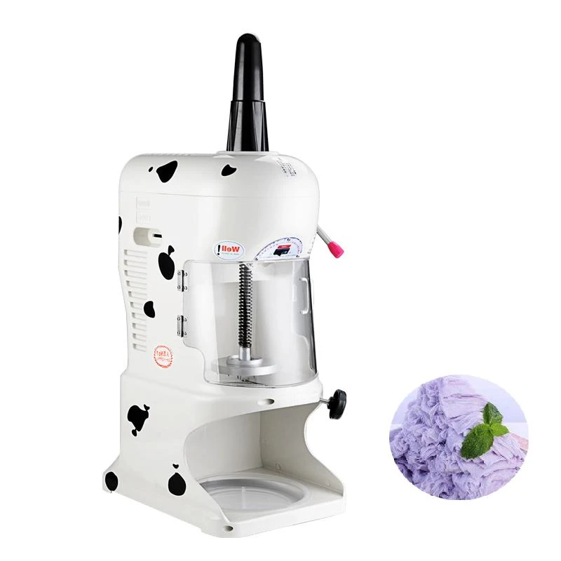 

Shaved Ice Maker Commercial Ice Shaver Planer Machine Electric Continuous Ice Shaving Snow Cone Machine