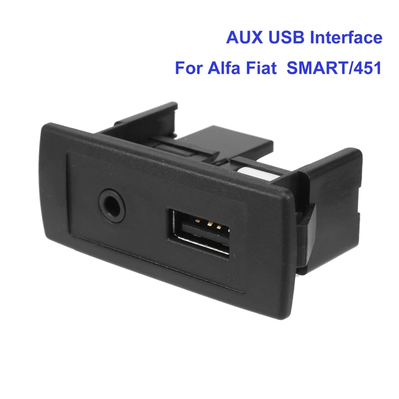 

AUX USB Interface For Alfa Fiat Lancia Mercedes-Benz SMART/451