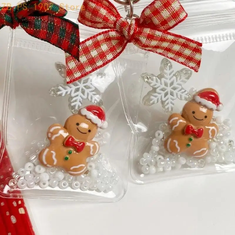 Фото Vintage Gingerbreads Man Man Coolchain Retro Rotmostry Ornament подарок для праздничных декоров 55ka №5