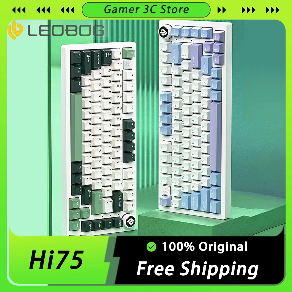 LEOBOG Hi75 Механическая клавиатура из алюминиевого сплава ...