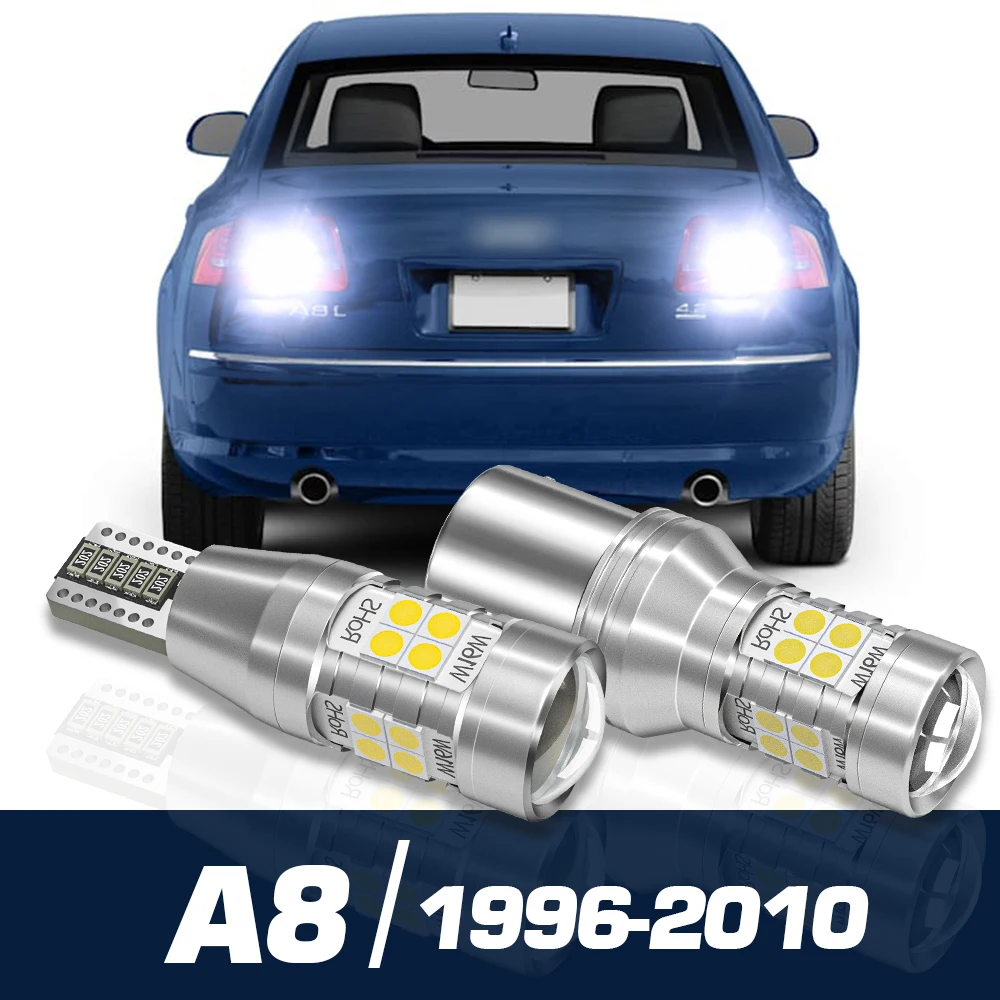 

2x LED Reverse Light Backup Bulb Canbus Accessories For Audi A8 D2 4D 4E 1996-2010 2001 2002 2003 2004 2005 2006 2007 2008 2009