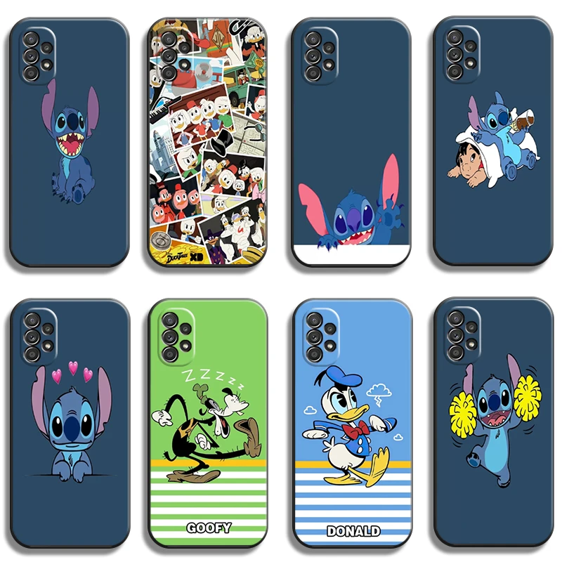 

Disney Stitch Phone Cases For Samsung Galaxy A31 A32 A51 A71 A52 A72 4G 5G A11 A21S A20 A22 4G Funda Back Cover Carcasa
