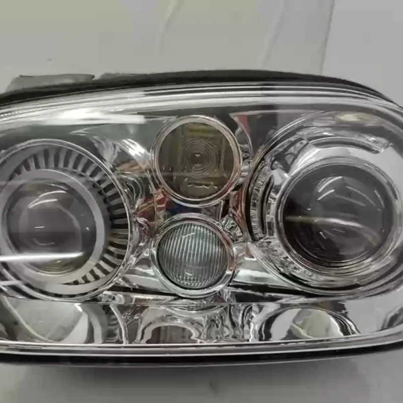 Фото Для Volkswagen VW Golf 4 MK4 модифицированные светодиодные биксеноновые фары с дневными ходовыми огнями и указателями поворота. №3