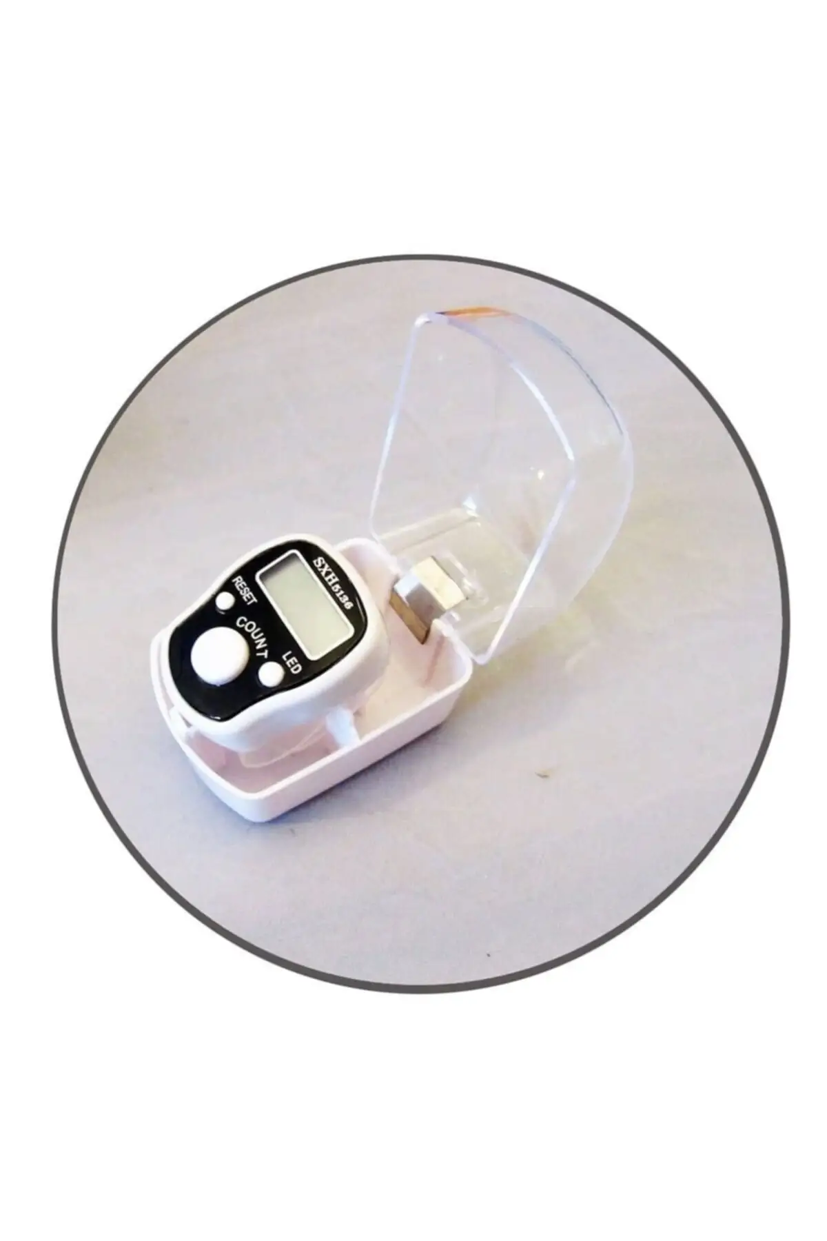 

Illuminated Ring Zikirmatik-white Rosary Other Accessory