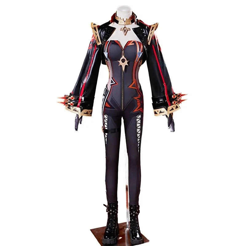 COS-KiKi Genshin Impact Mavuika Pyro Archon игровой костюм комбинезоны униформа косплей Хэллоуин