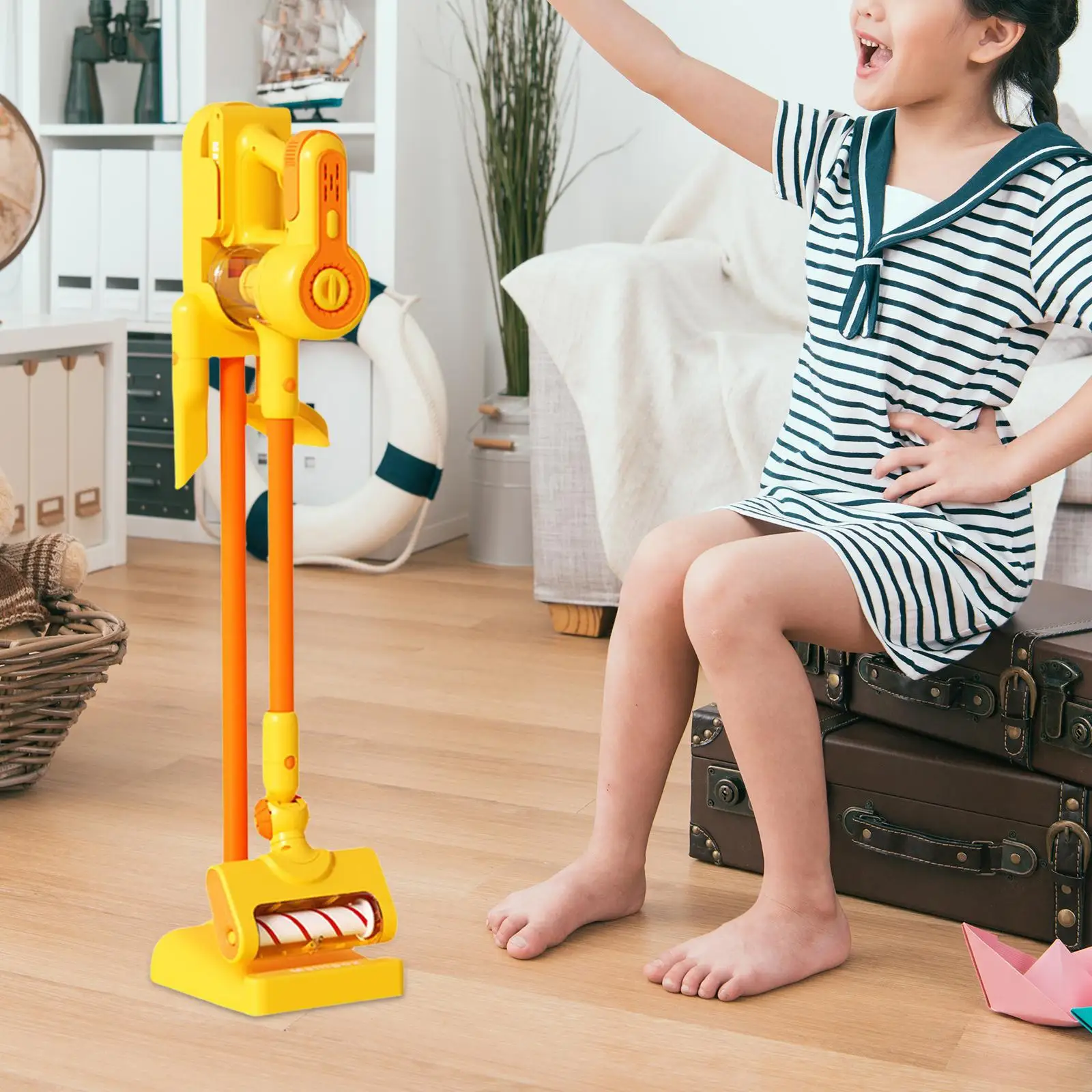 

Kids Vacuum Cleaner Toy Pretend Play Vacuum Toy for Kids Boys Party Favors