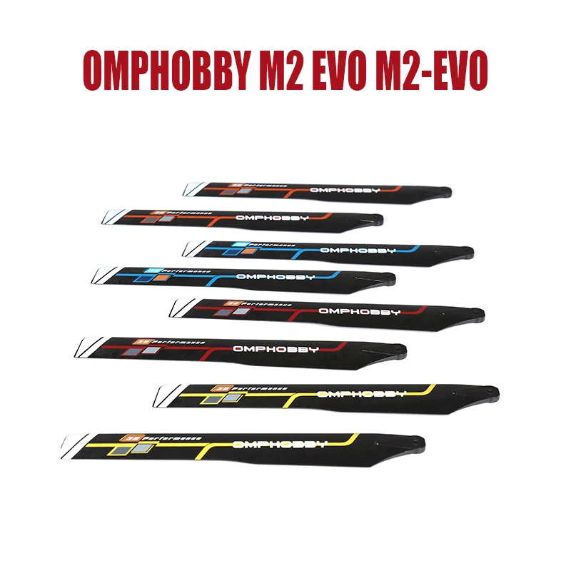 

OMPHOBBY M2 EVO M2-EVO RC Helicopter Spare Parts Main Rotor Propellers Blade OSHM2321