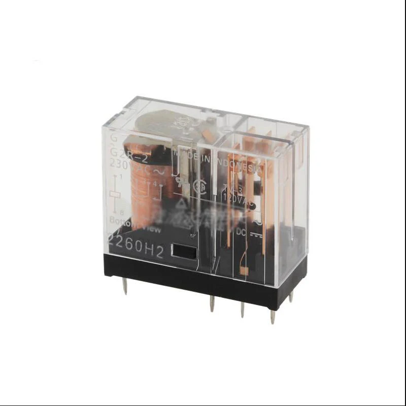 Бесплатная доставка 2 шт. горячее Новинка реле 12 в 24 В фотосессия G2R 2 G2R2 230 В реле в переменного тока 8 контактов