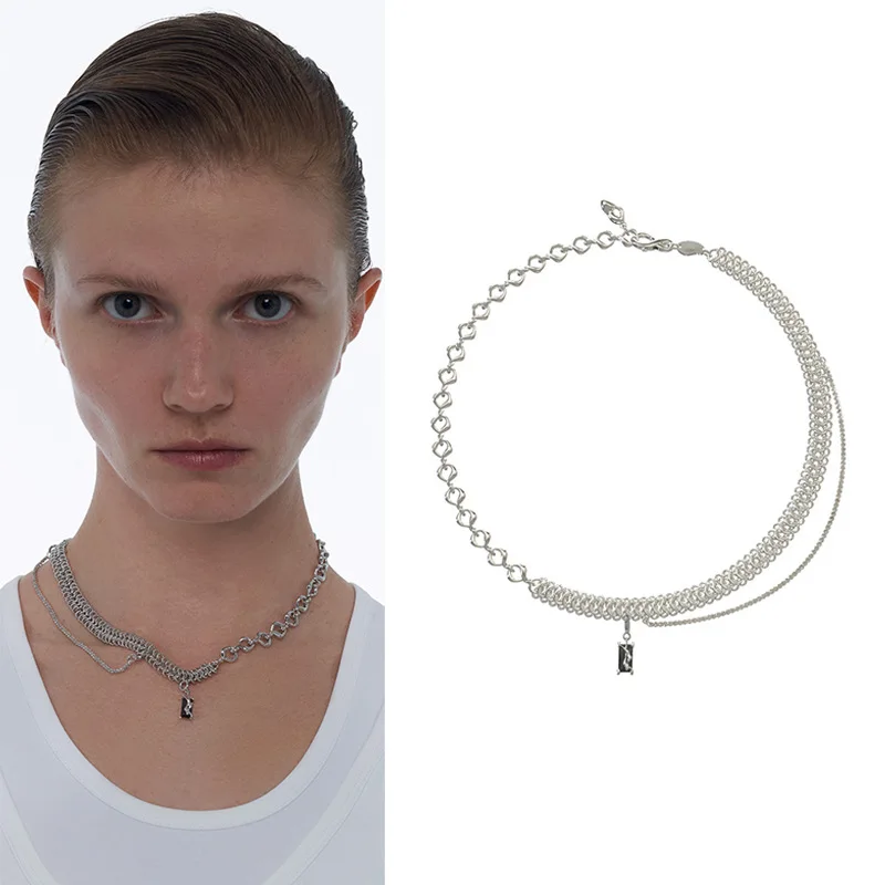 

Многослойное ожерелье LONDANY с кисточками и Веном, короткое ожерелье, Женская сращивающаяся съемная цепочка, цепочка до ключиц, паук