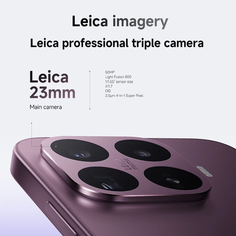 Фото Глобальная версия смартфона Xiaomi 17T 5G с камерой Leica 50 МП, аккумулятором 6500 мАч, быстрой зарядкой 67 Вт, 6,59-дюймовым дисплеем с защитой зрения и процессором MTK Dimensity 8500-Ultra №2