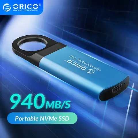 ORICO внешний жесткий диск 940 МБ/с./с Внешний SSD 1 ТБ 128 ГБ 256 ГБ 512 ГБ Мини Портативный SSD USB Type- C твердотельный накопитель для ноутбука