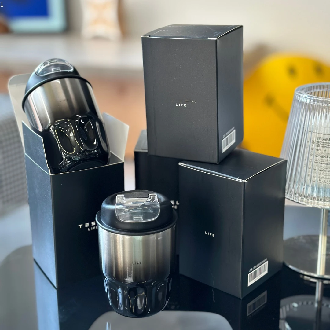 Брендовая градиентная цветная Модная Портативная чашка Cofee с противоскользящей