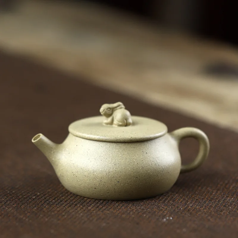 

Чайник Zisha из необработанной руды Benshan, Нефритовый чайный набор из 130 предметов, большая крышка для рта